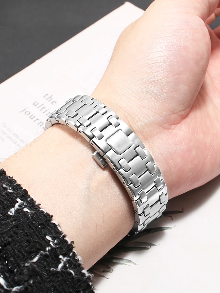 Stainless Steel Watch Strap for AP Audemars Piguet Royal Offshore Oak Series 15400/15500 15710 15703