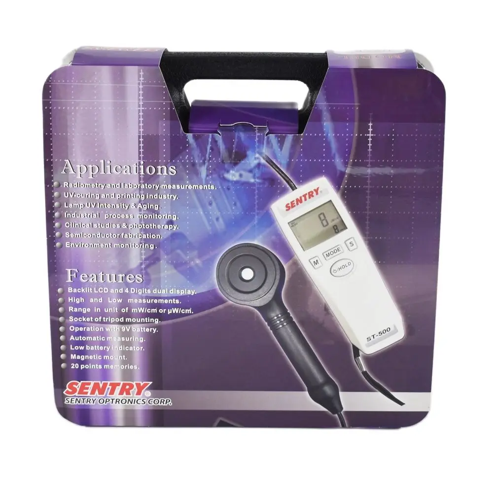 UV Irradiometer UVABC Radiation Detector Table Illuminometer ST512