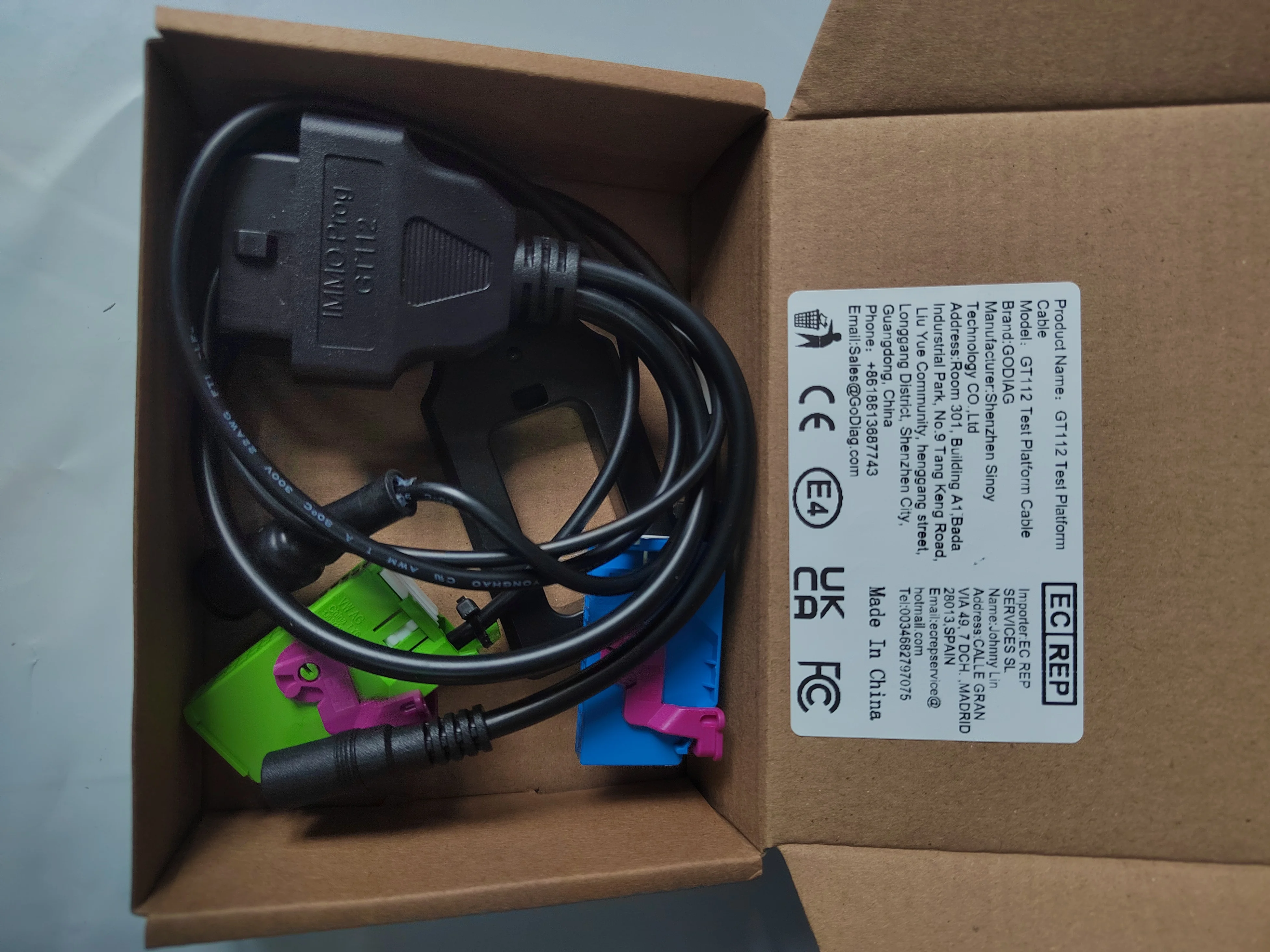 GODIAG Test Platforms for VAG GT112 K-Line with GT111 CAN-Bus and GT110 CAN-Bus UDS With Pogo Pin For VAG 2nd/3rd/3.5th/4th Generation Dashboard IMMO