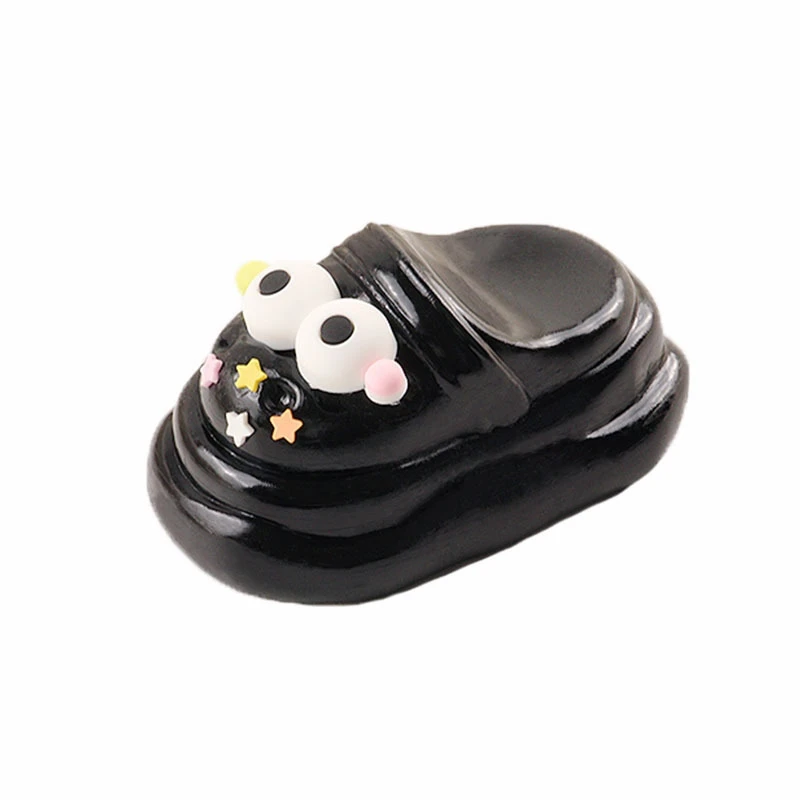 Jelly lama textura alívio do estresse brinquedos sensoriais sapatos mole para adultos crianças indoor ao ar livre conforto chinelos