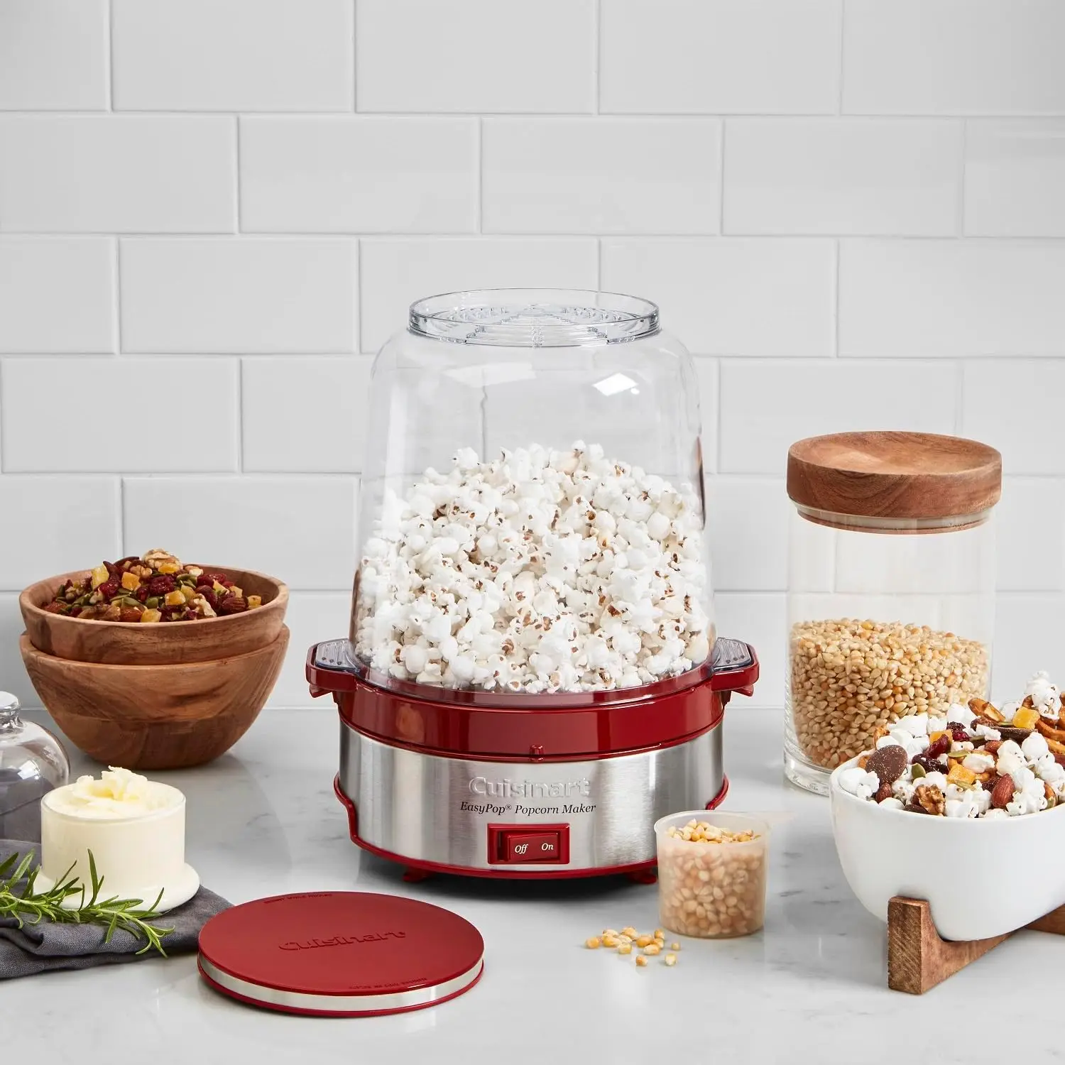 CPM-700P1 EasyPop Popcorn Maker, Red