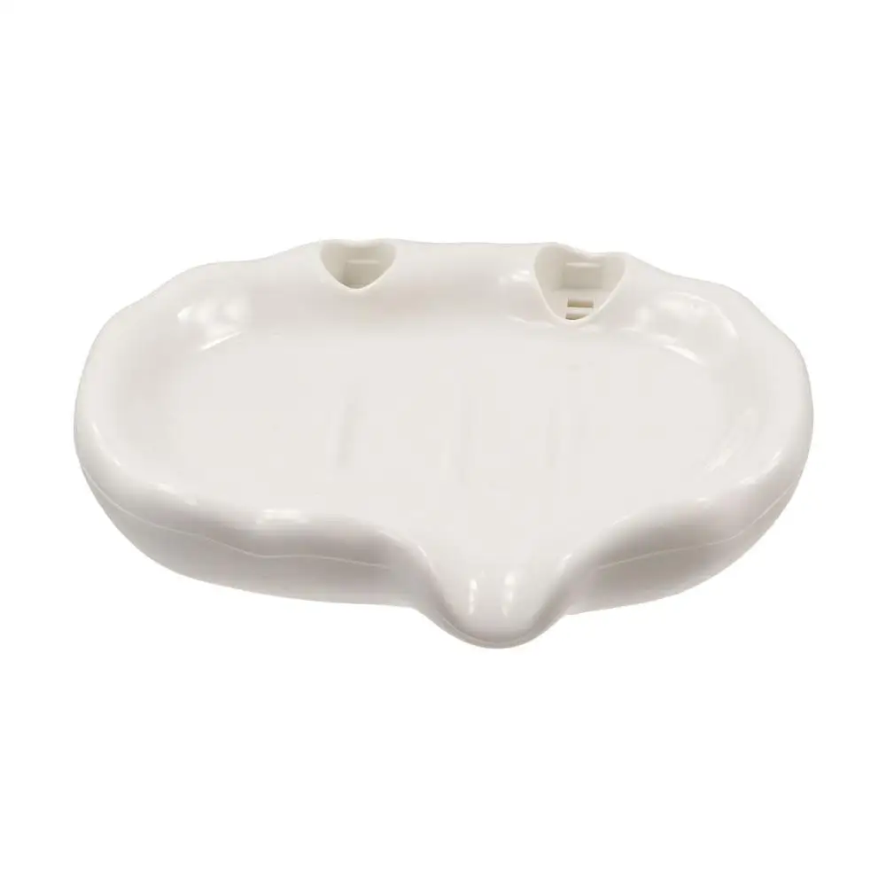 

Bathroom Accessories Creative Flower Decor Soap Dish Plastic Cute Drain Soap Tray Non-slip Portable Soap Holder Bathroom