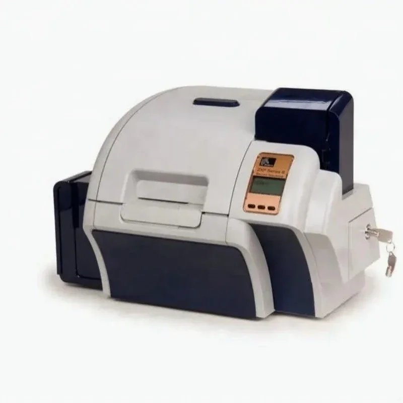 Zebra Zxp Series 8 USB Interface Retransfer ID Card Printer Stock Status-Double Side Identity Print