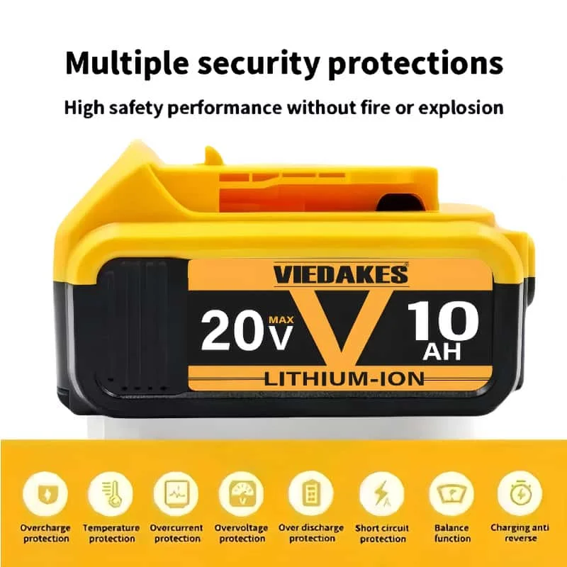 

For dewalt narzędzia ✅Original 18V 20V for DEWALT batteries 20V battery MAX Premium 8.0Ah Lithium Ion electric Tool Battery