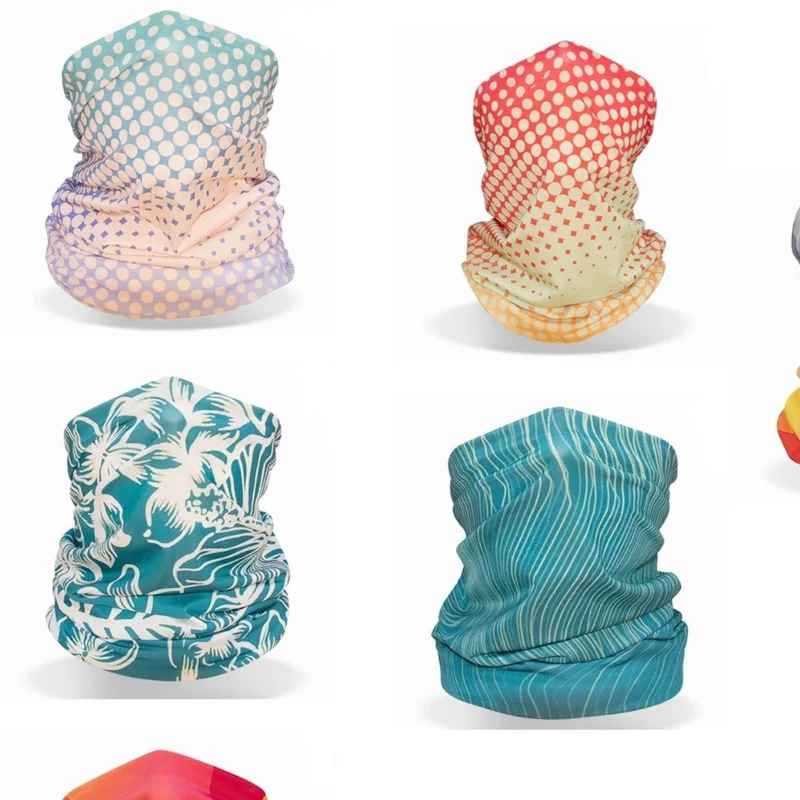 Sun Protection Hood Scarf Summer Outdoor Cycling Mask Sun Protection Face Protection Sports Hood Cycling Mask Bandana