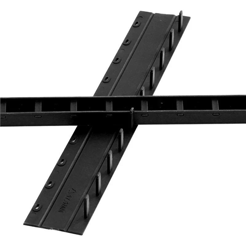 플라스틱 바인딩 클립 3mm-35mm 10홀 바인딩 스트립 하드 클램핑 스트립 파일 바인딩 스트립