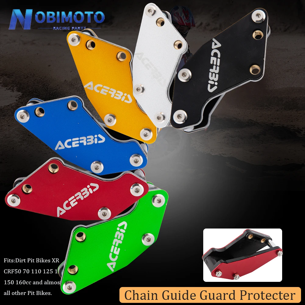 Motorcycle Chain Guide Guard Sprocket For IRBIS BSE KAYO SSR TTR XR CRF KLX 50 70 90 110 125 140 150 160cc Engine Dirt Pit Bike