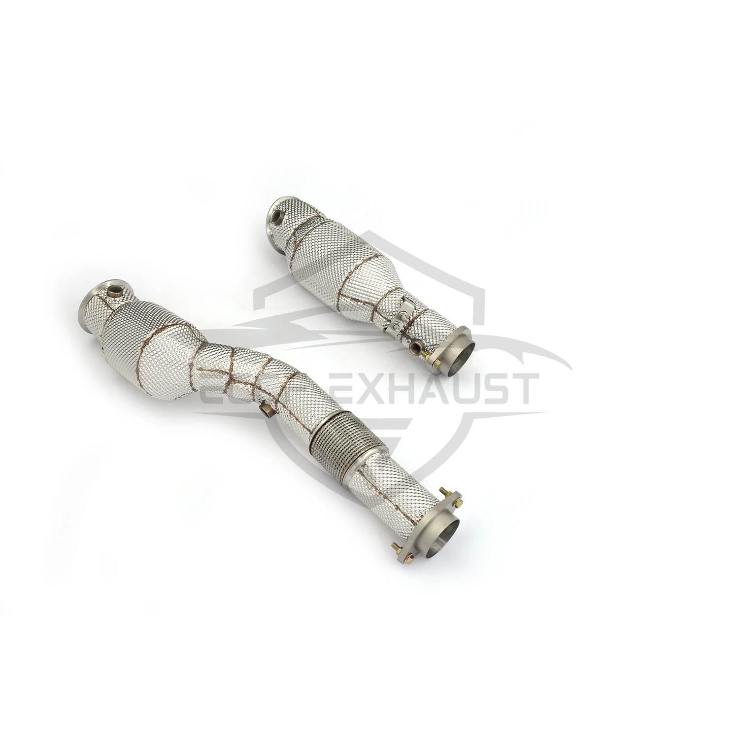 

Stainless Steel Downpipe With Heat Shield For BMW M2 G87 Aggressive Exhaust Sound High Flow Performance Upgrade