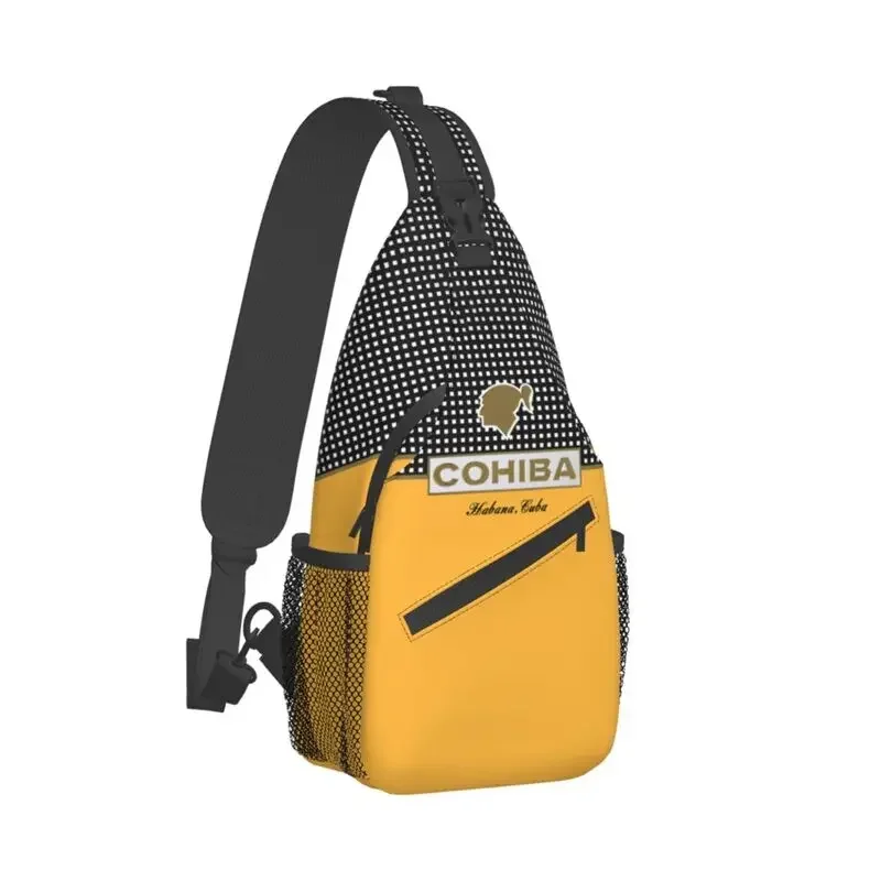 Habana Cuba Sigaar Cohiba Sling Crossbody Borsttas Mannen Mode Schouder Rugzak Voor Wandelen