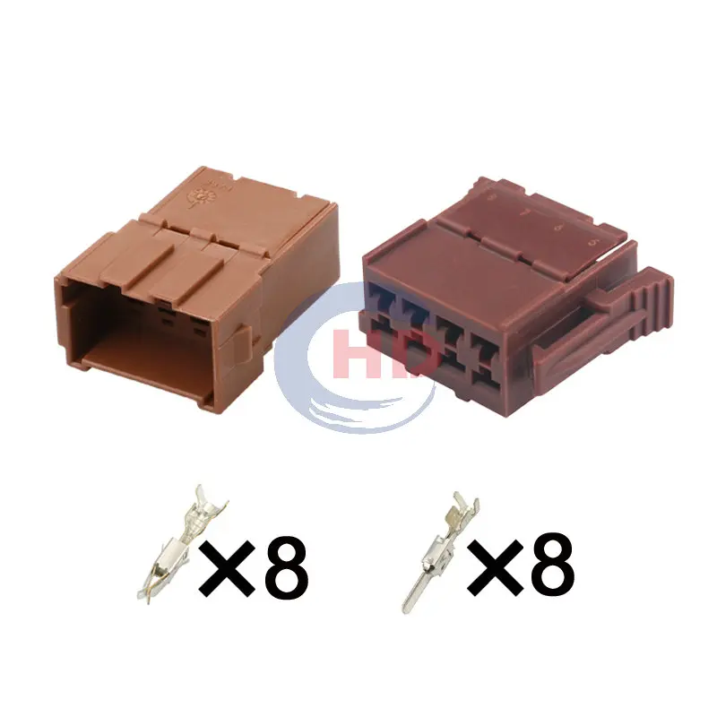 

1-20 sets 8 Pin auto wiring harness plug cable electric plug connector 969191-4 927368-1