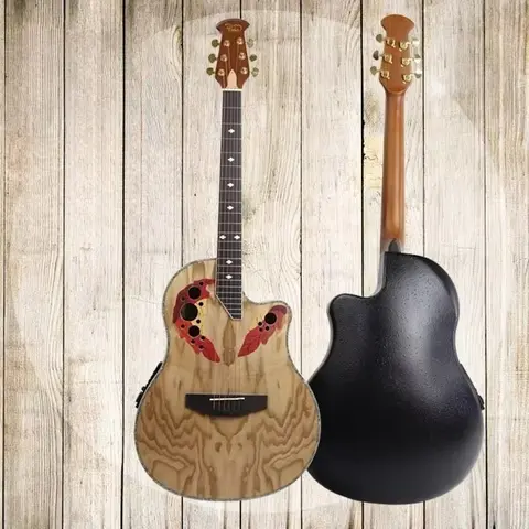 41inch Electric Ovation Acoustic Guitar Roundback