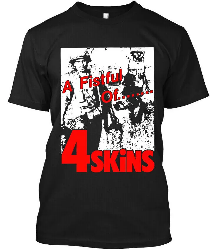 The 4-Skins A Fistful Of 4-Skins English Music T-Shirt S-5XL