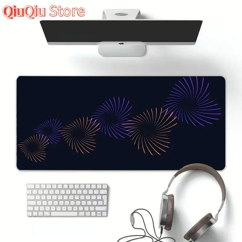 

XXL Line Pattern Gaming Accessories Computer Computer Mouse Pad Desk Accessories Endless Player non-slip table mat High quality