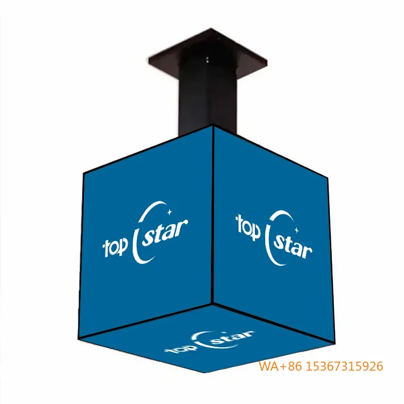 

P2.5 4G Control Outdoor Cube LED Screen Creative IP65 SDK Digital Sign for Mall