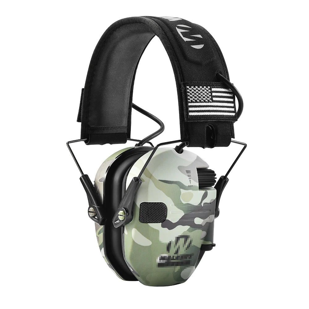 Original Tactical Electronic Shooting Earmuff Outdoor Sports Antinoise Headset Impact Sound Amplification Hearing Hunting Ear