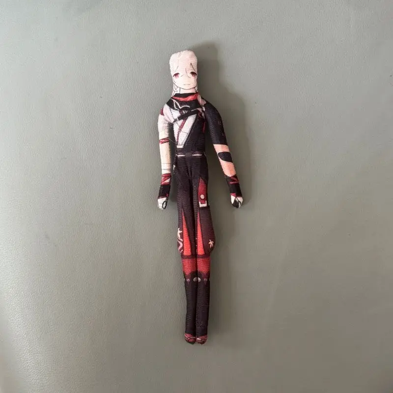 Genshin Impact Anime Cosplay Funny Doll Built-In Wire Randomly Place Actions Photo Props Game Cartoon Companion Gift for Fans