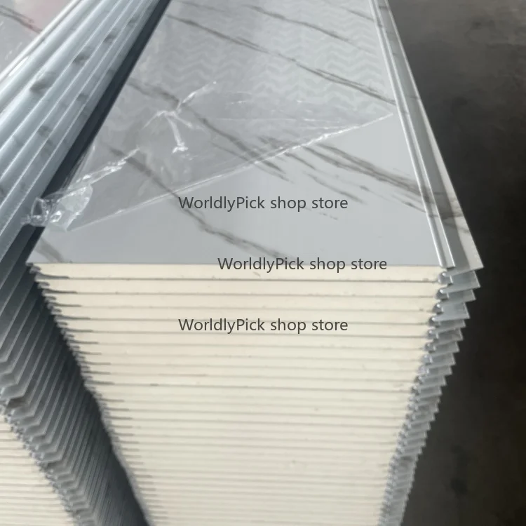 Consult before placing an order Factory Direct Wholesale 16 mm Metal Carved Board Exterior Siding Sandwich Wall Panel  for