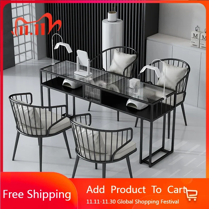 

Universal Individual Nail Tables Modern Makeup Desk Funky Items Nail Tables Luxury Aesthetic Unique Nageltisch Salon Furniture