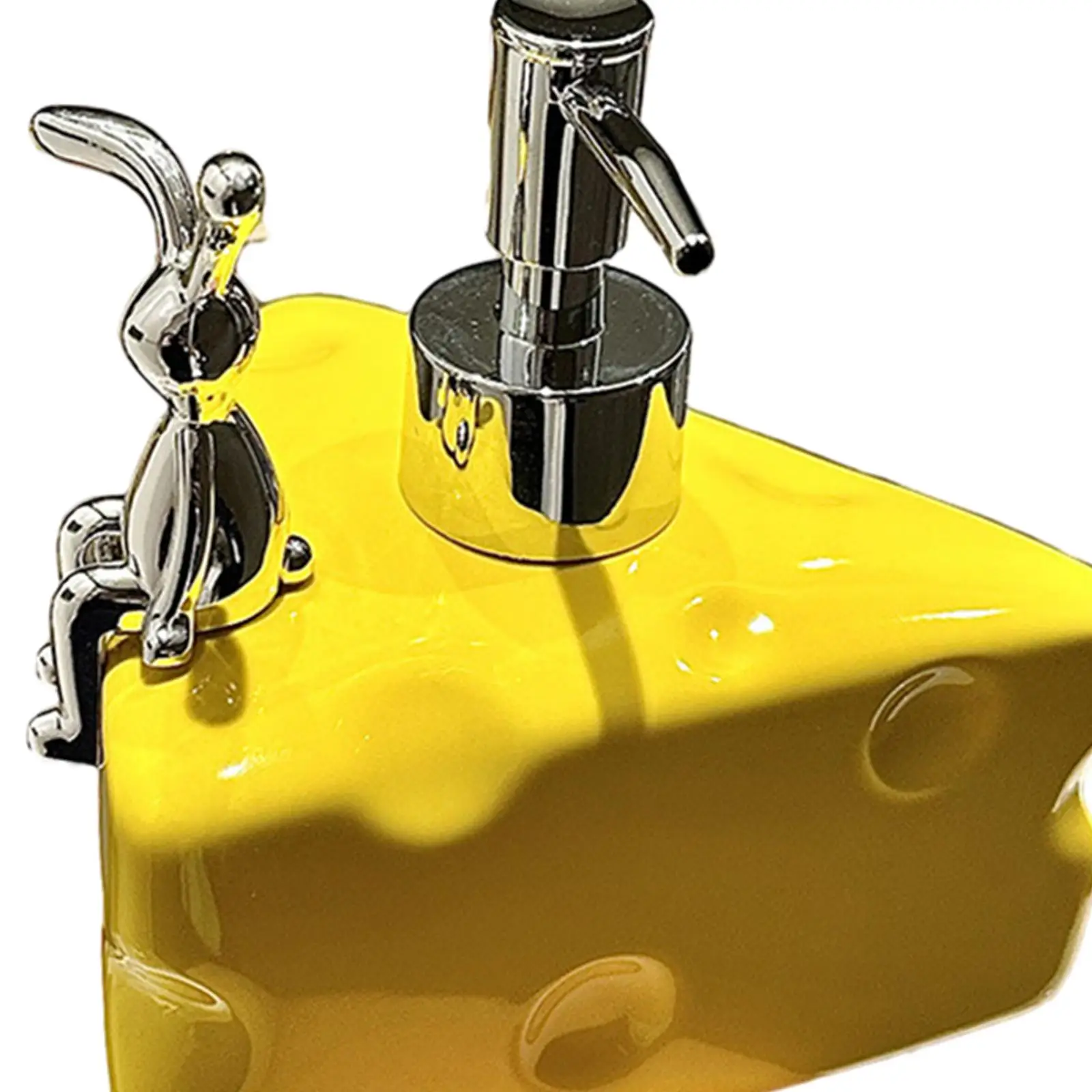 

Manual Soap Dispenser Creative Empty Rustproof Leakproof with Easy to Press Pump for Laundry Room Hotel Toilet Household Kitchen
