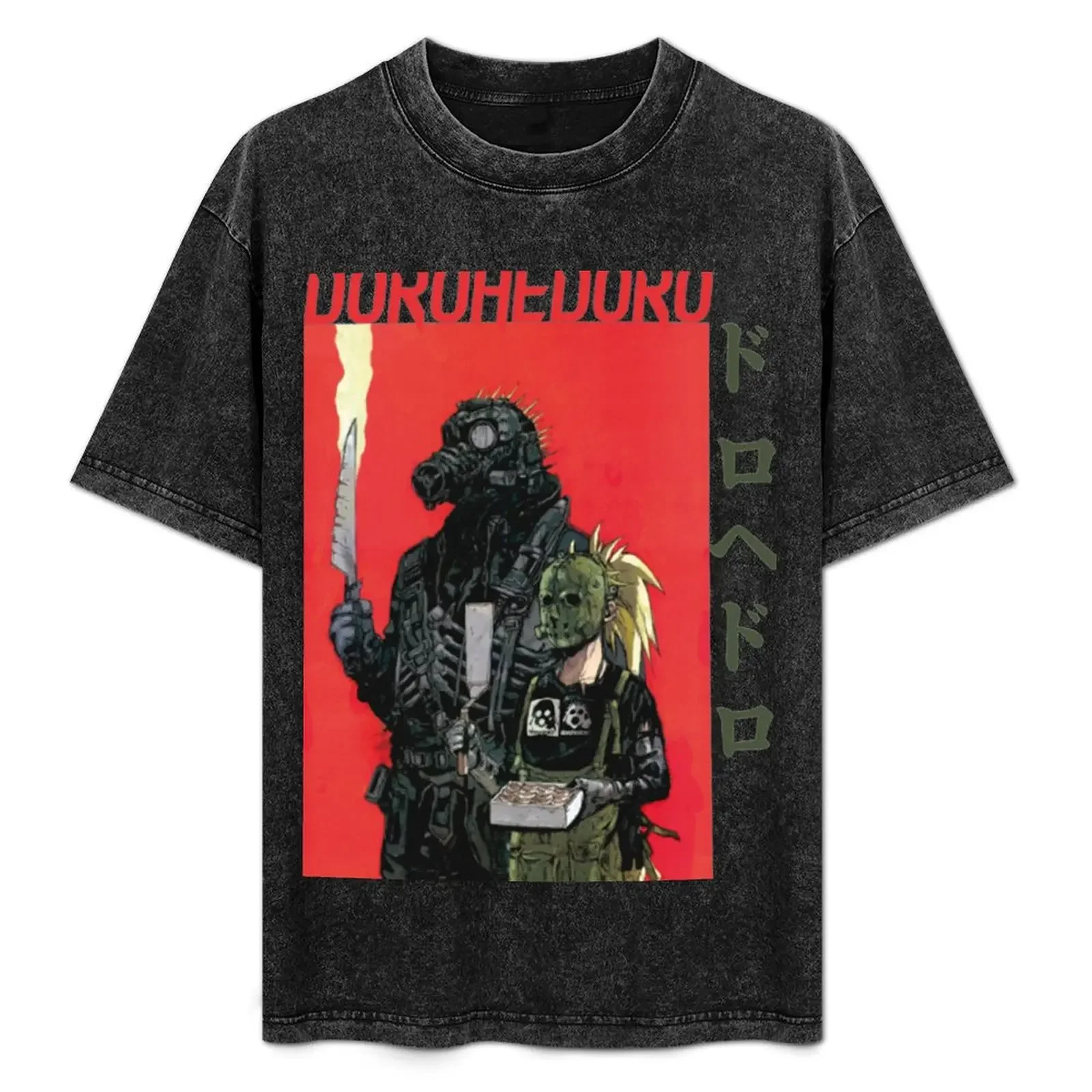 

Dorohedor0o anime Kaiman Q hayashida T-Shirt customizeds sweat graphic shirts quick drying men t shirts