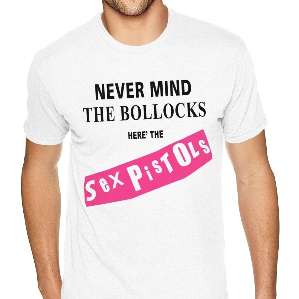 Over Sized Sex Pistols Never Mind The Bollocks Tee Shirts Custom Oversized Anime Men Mens For Men Kawaii Tee Shirts streetwear