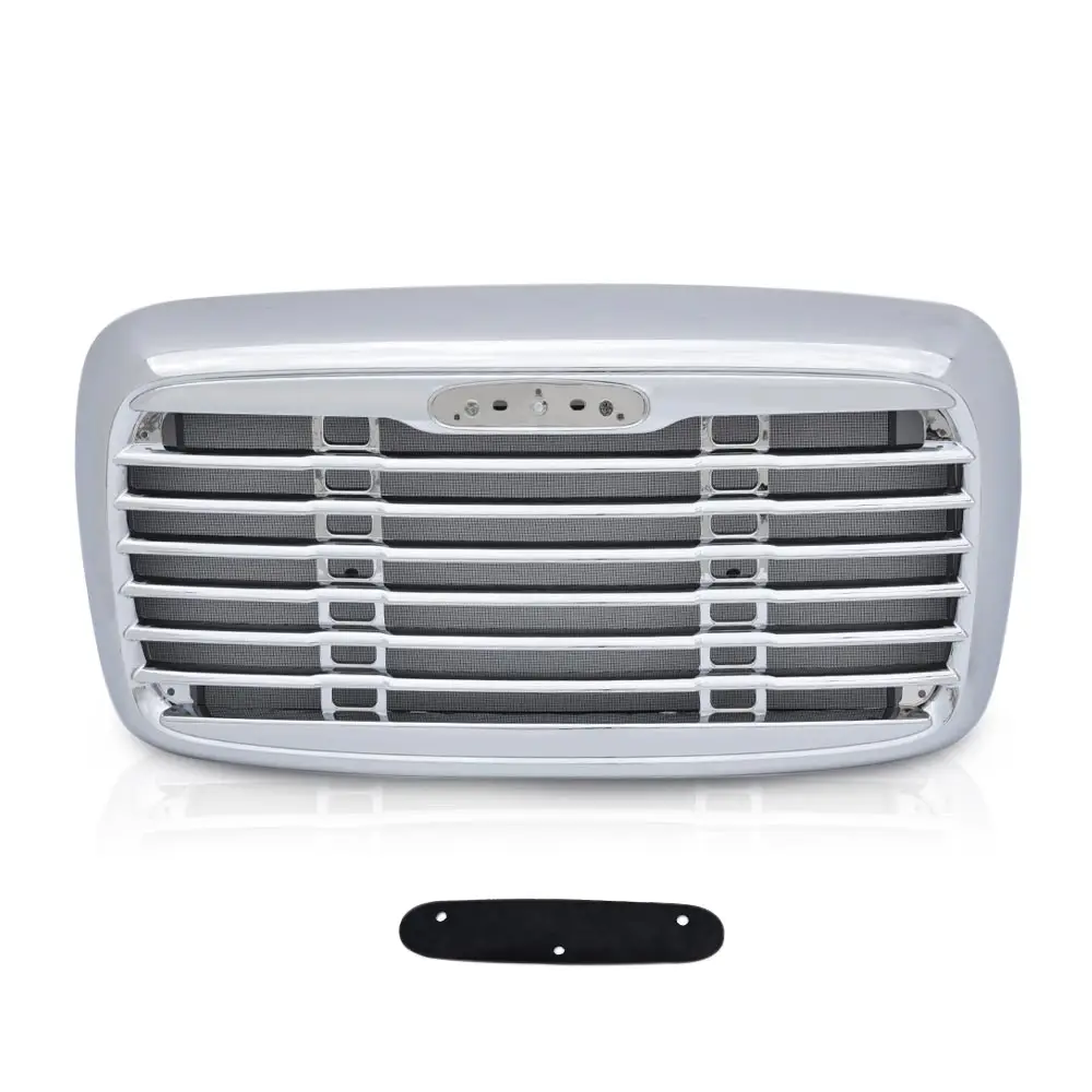 

Bumper Hood Grill Radiator Front Grille Replacement for Freightliner Columbia 2000-2008 Triple Plated Chrome