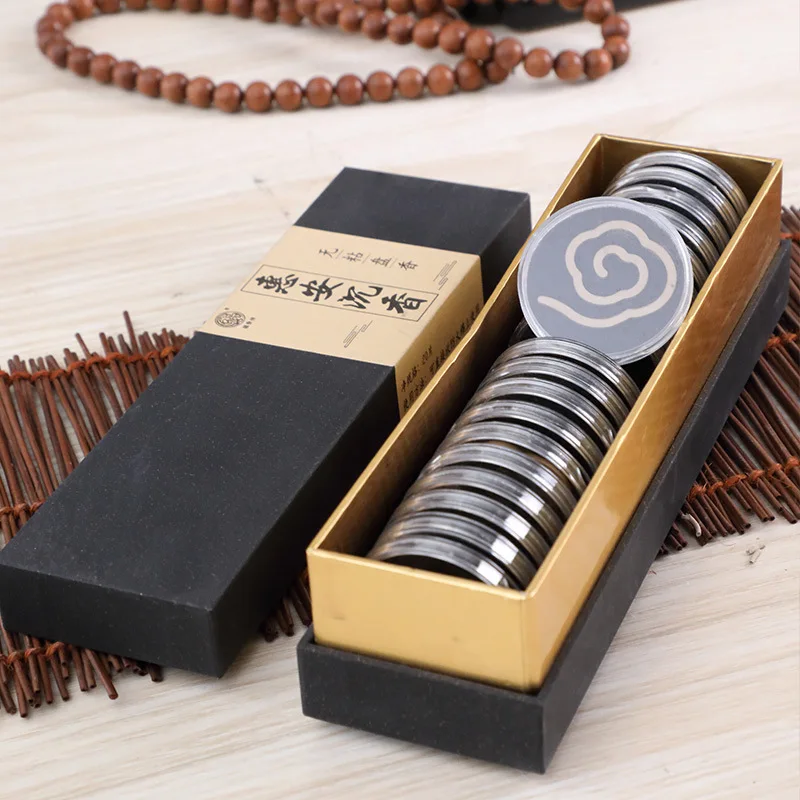 Incense Coil Naturally Non Stick Powder Auspicious Cloud Comes with A Fragrance Box Indoor Office Aromatherapy Huian Eaglewood