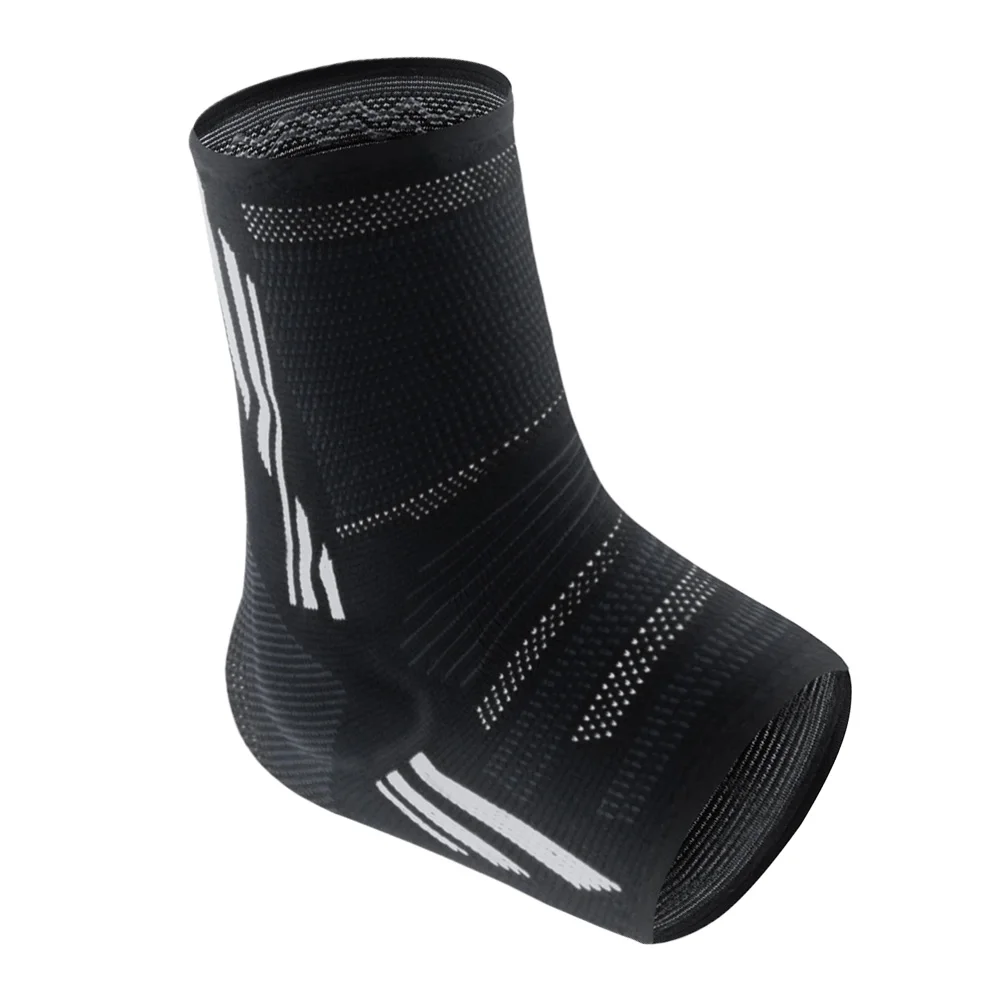 

1pc Ankle Support Silicone Sleeve Reinforce Running Cycling Weightlifting Adjustable Wrap Brace Breathable Material