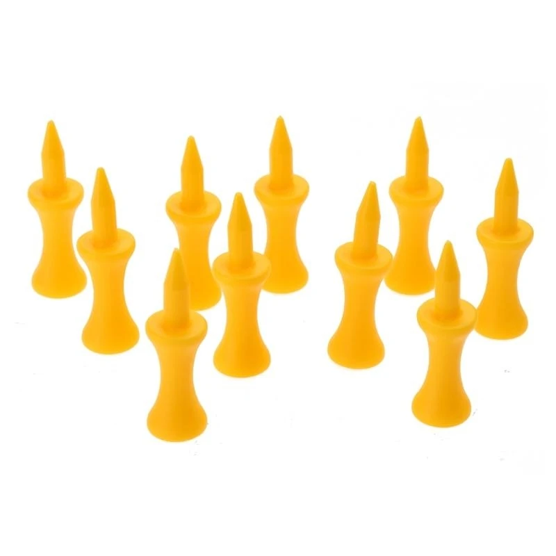 652D 70Pcs Plastic Golf Step Down Tees Height Control Castles Tees Golfs Ball Holder