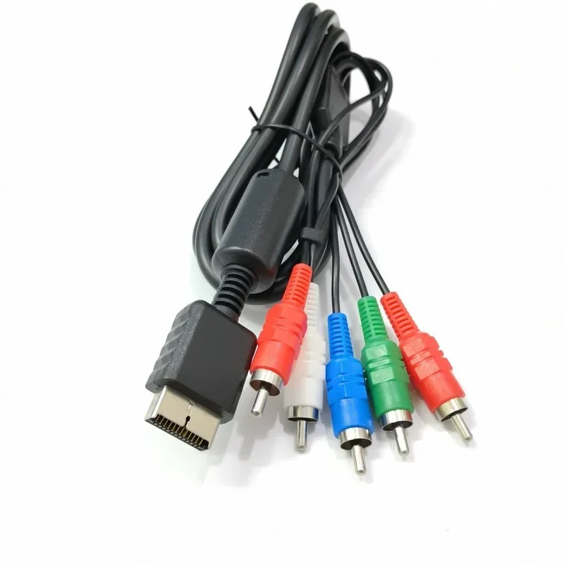 1.8m/6FT HDTV AV Audio Video Cable AV A/V Component Cable Cord Wire for Sony PlayStation 2 3 PS2 PS3 PC Hardware Cables