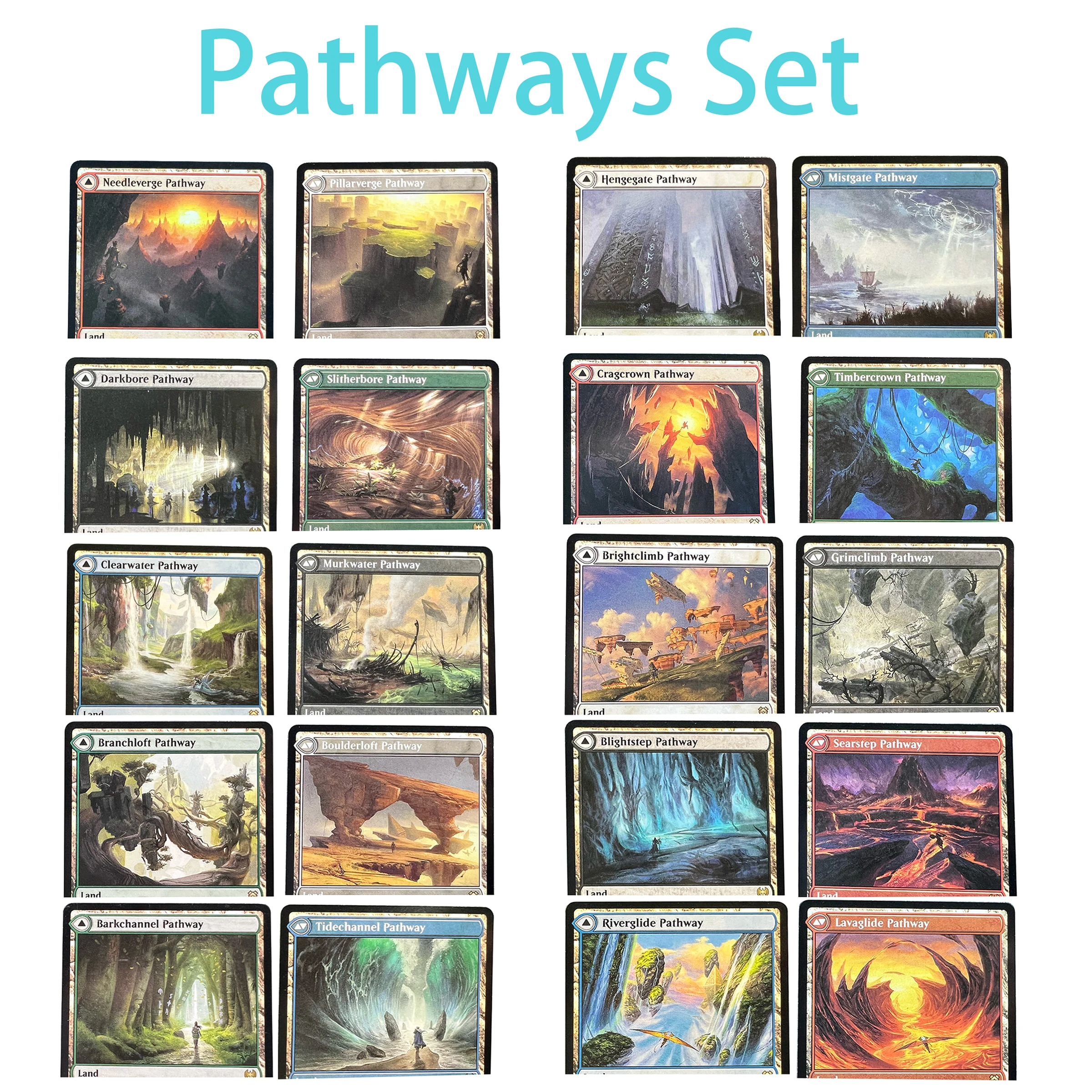 Hengegate Clearwater Barkchannel Pathway251 Pathways Set Holo TCG English Card Quality Board Trading Card Game