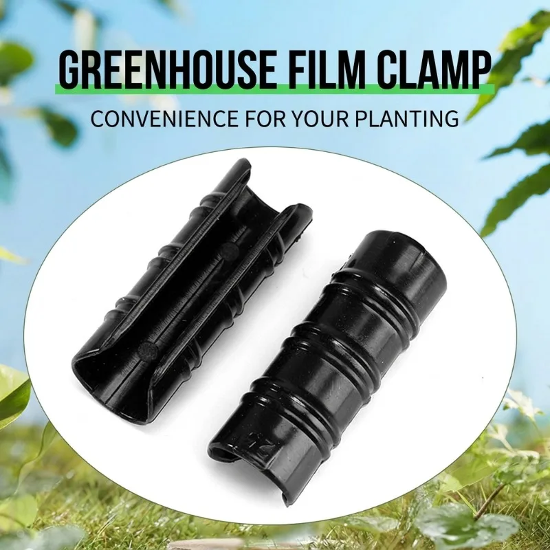 Greenhouse Film Clips Heavy Duty Plastic Alloy Locking Clamps for Greenhouse Tunnel and Plastic Sheeting Fixing Gardening Tools