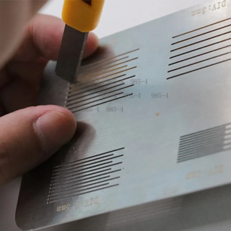 Cross Cutting Rule 4 In 1 Cross Hatch Plate Paint Hundred Grid Adhesion Tester