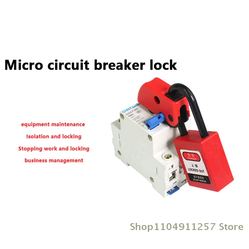 

Universal MCB Lockout Lock Dog MCB Lock Toggle Lock Safety Circuit Breaker Lock Masterlock Safety Lock
