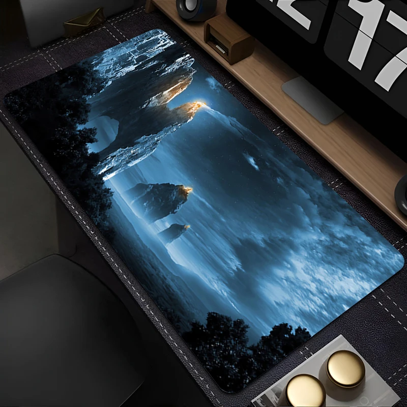 

Mousepad Laptop Mouse Pad Office Accessories PC HD Keyboard Pad Rubber Cup Mat L-Lords The R-rings Soft Mouse Mat Large Desk Mat
