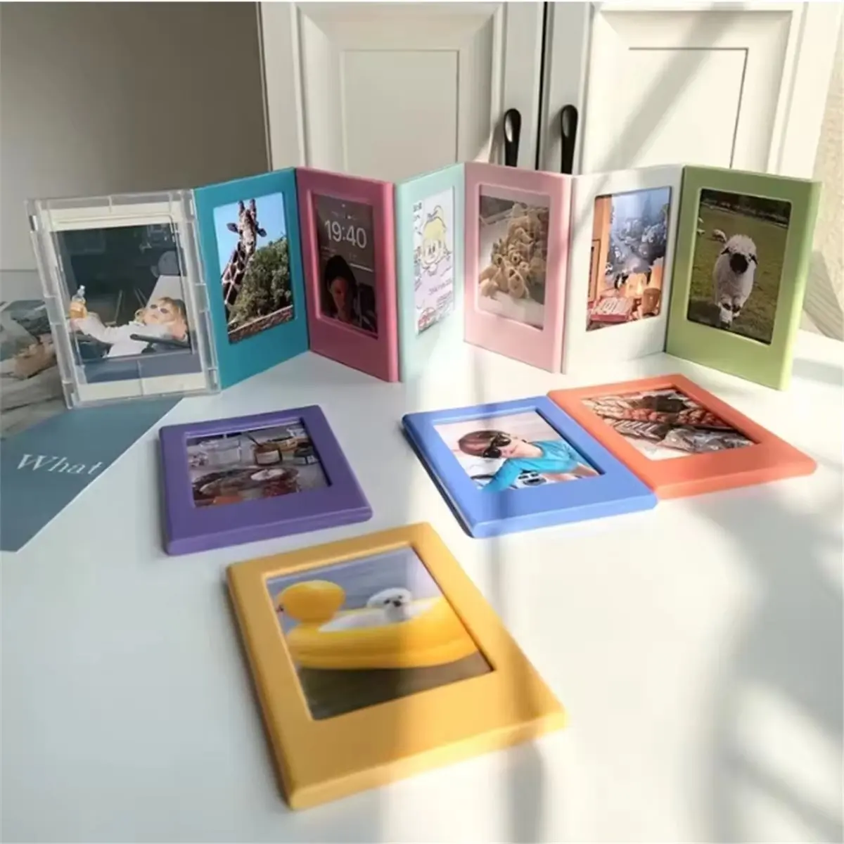 15 PCS 3-Inch Magnetic Photo Frames for Mini 99/SE/40//Link 2 Film Photo Frames