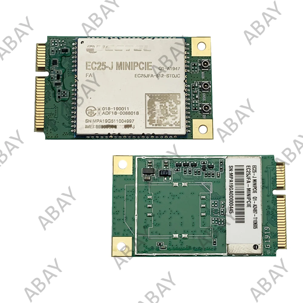 EC25-J Minipcie EC25JFA-MINIPCIE 4G LTE-A Cat4 Module EC25 Support GPS for Japan B1/B3/B8/B18/B19/B26 LTE-TDD B41 WCDMA B1/B6/B8