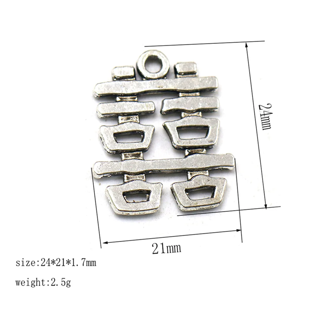 

20pcs Alloy Pendants Charm Necklace Bracelet DIY Crafts Jewelry Making Embellishment Accessories Unique Shape Durability
