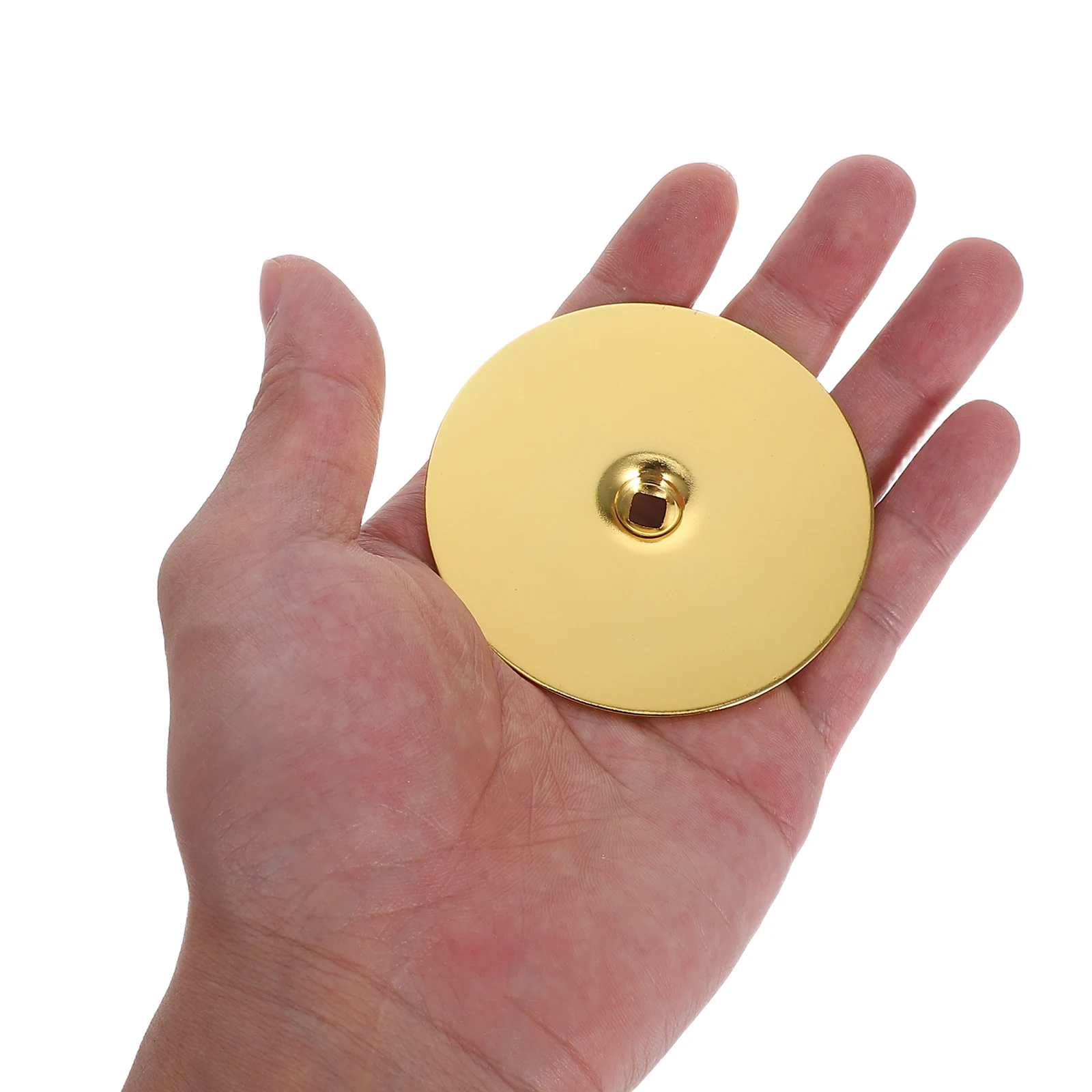 

1 Set Stainless Steel Door Lock Hole Cover Plate Easy Install Universal Fit For Wooden Metal Doors Home Security Filler Plate