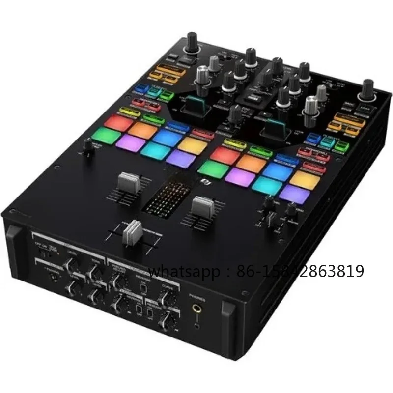 2 Channel Professional DJ Mixer Serato Compatible Live Stage Audio Mixer