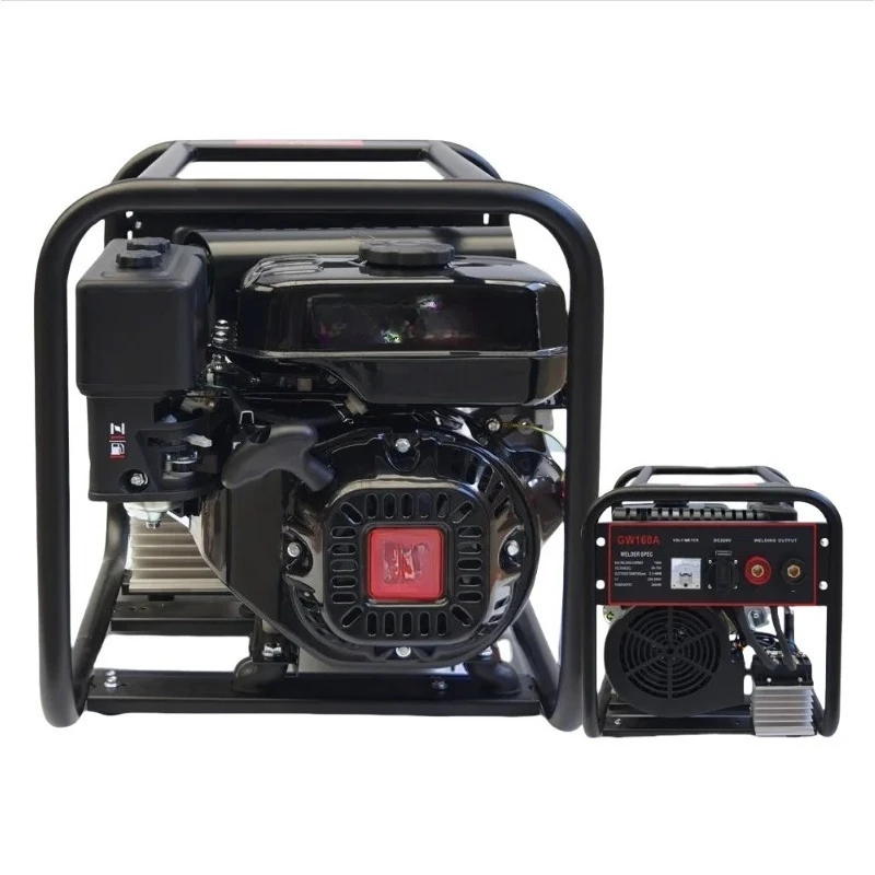 

AC/DC Petrol Generator Welder Dual-Use Process Mobile Welding Machine Engine Stick Welding