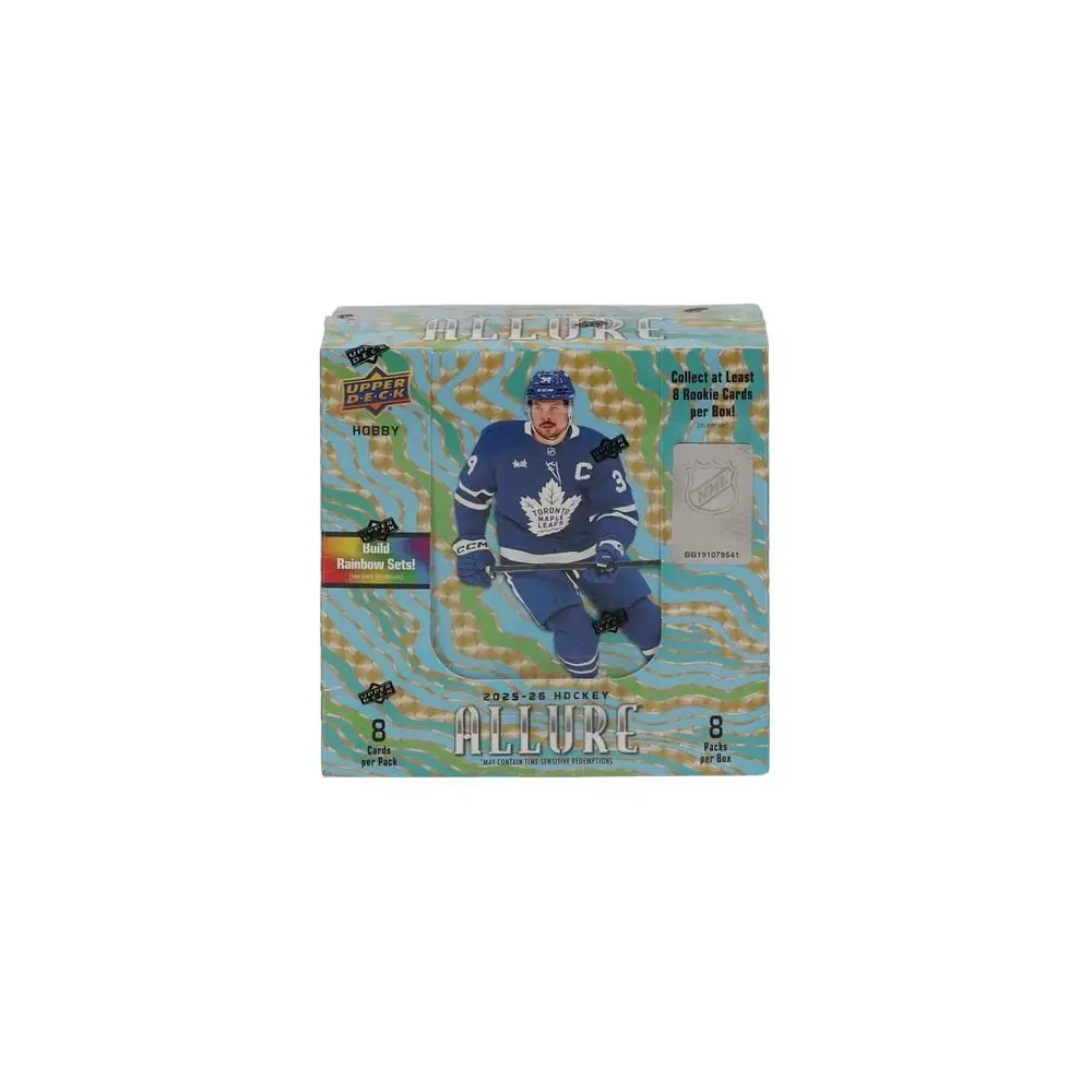 

26 Upper Deck Allure Hockey HOBBY box 8 pks bx