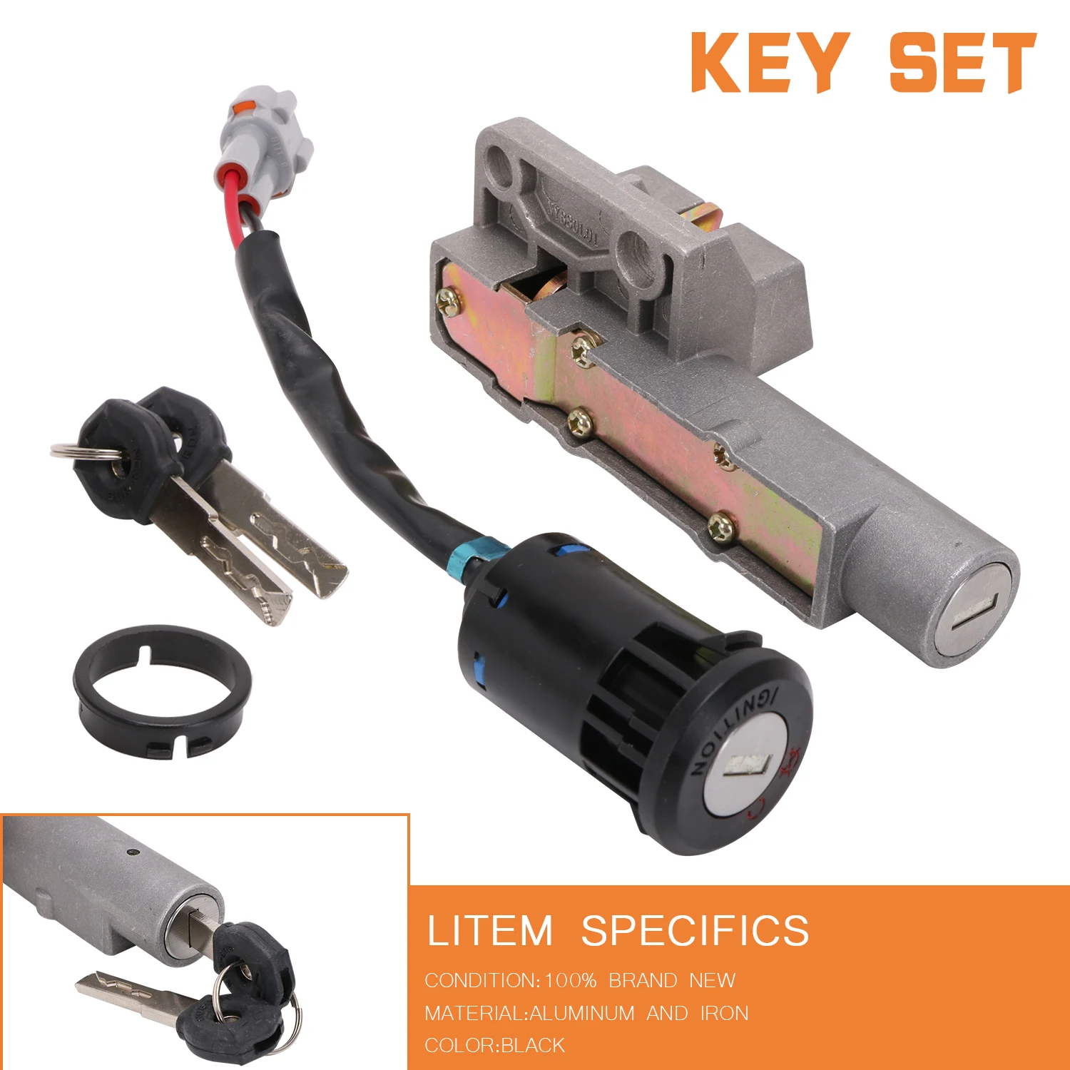 

Замок зажигания с ключами, запуск зажигания для Surron Light Bee X S, универсальный набор замков зажигания для мотоцикла, аксессуары