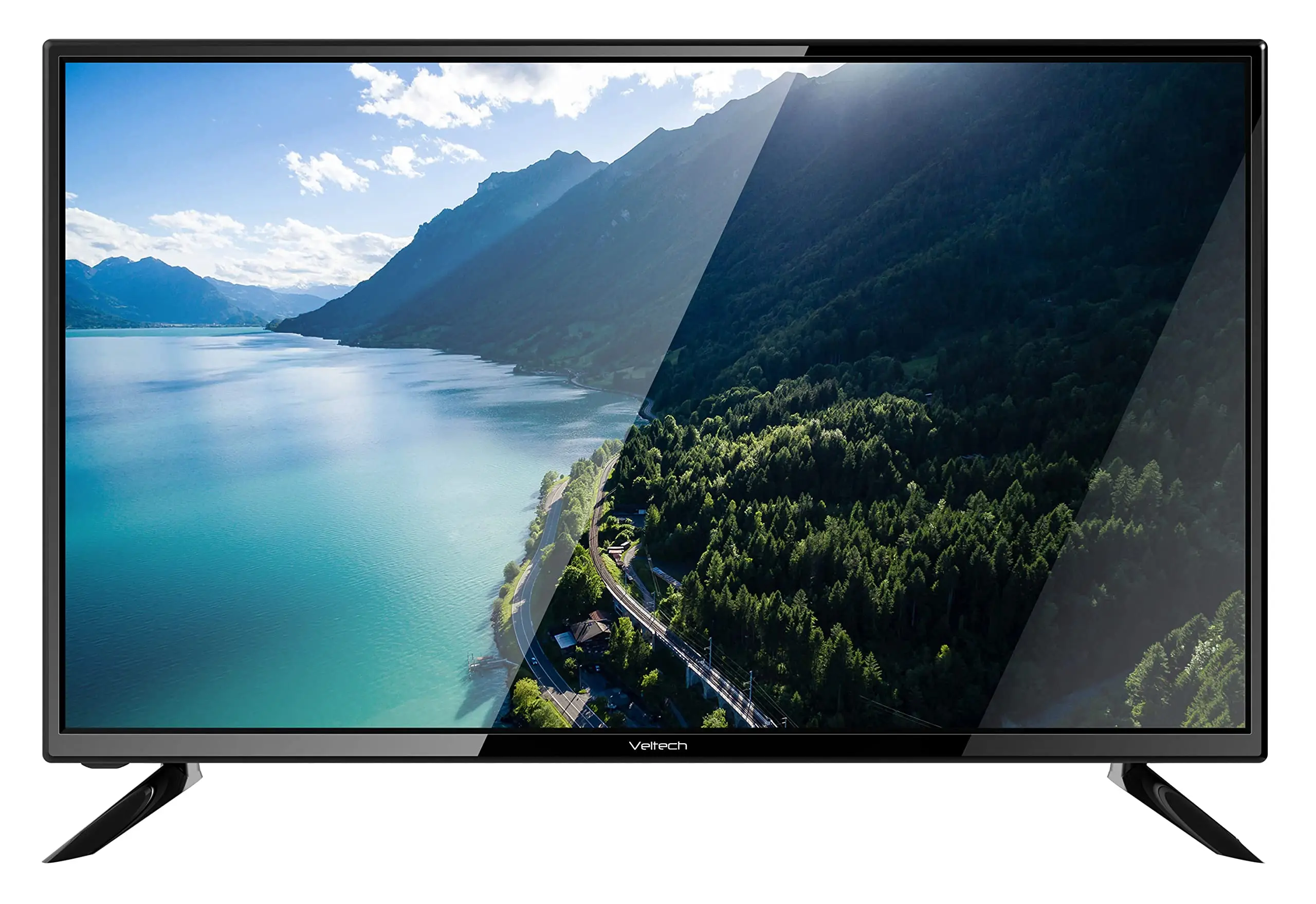 تلفزيون VELTECH 32 بوصة HD جاهز LED مع Freeview HD، 2 x HDMI، HD DolbyDigital AudioTV+، تسجيل USB ومشغل الوسائط، تلفزيونات صغيرة