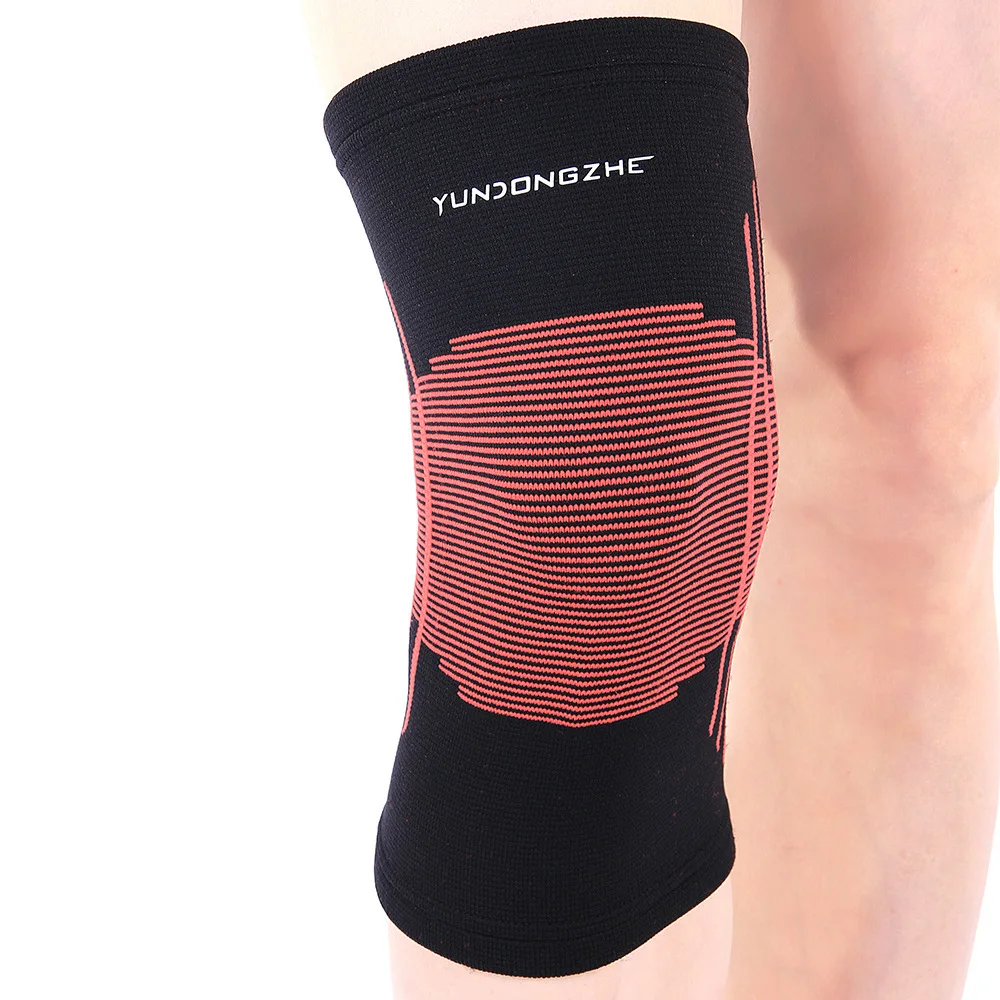 CN Herb Knitted Knee Pads, Summer Ultra-thin Outdoor Sports Knee Pads, Basketball Protectors, Knitted Knees Free shipping