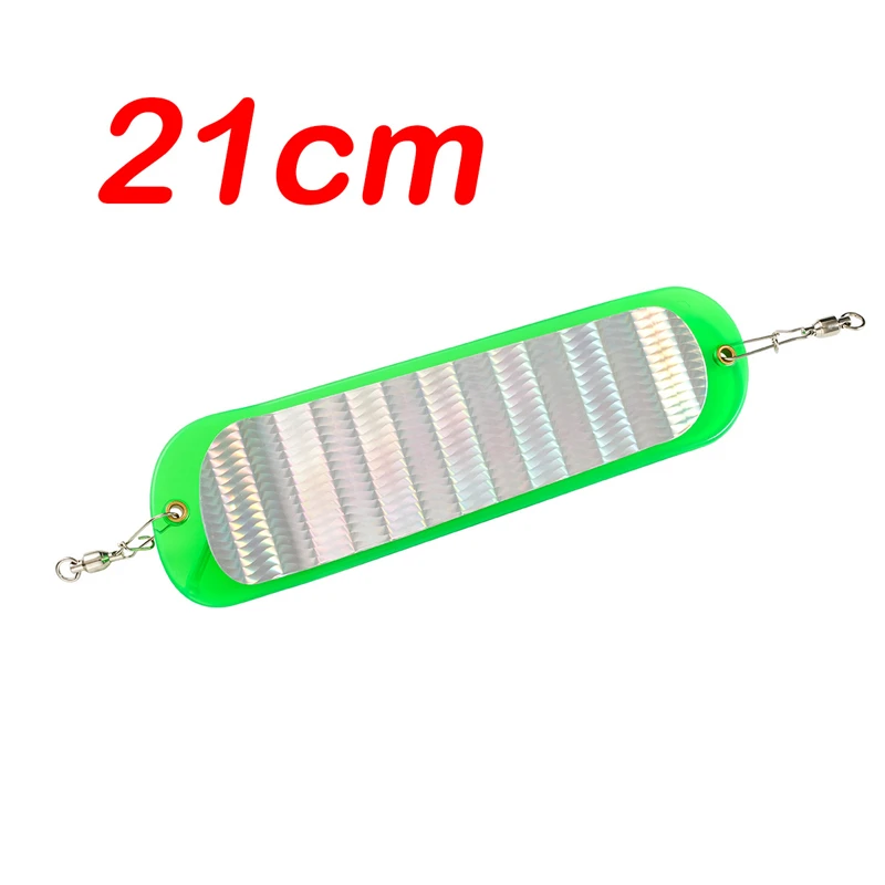 21cm/28cm Fishing Flasher Trolling Flash Dodger 8in/11in UV Reflective Salmon Lure Plate Deep Sea Flasher For Kingfish/Tuna_voghion.com
