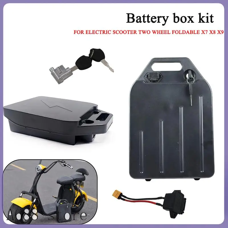 

Large Electric Scooter Accessories for Citycoco Two-Wheel FOLDABLE Battery Protection Box Waterproof