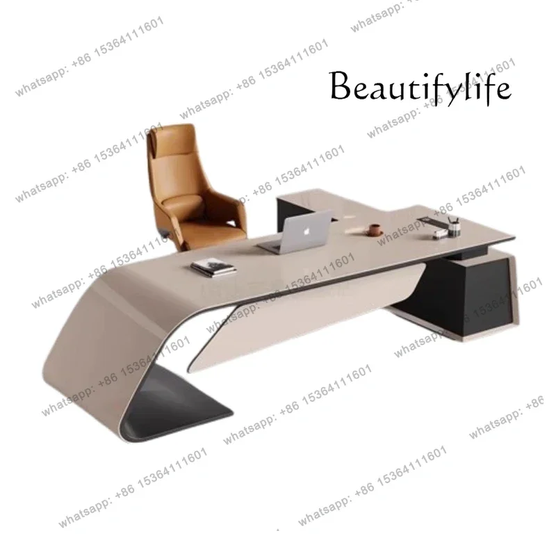 مكاتب الكمبيوتر المصممة للعمل والإبداع والمؤتمرات ومكتب الاستقبال #1