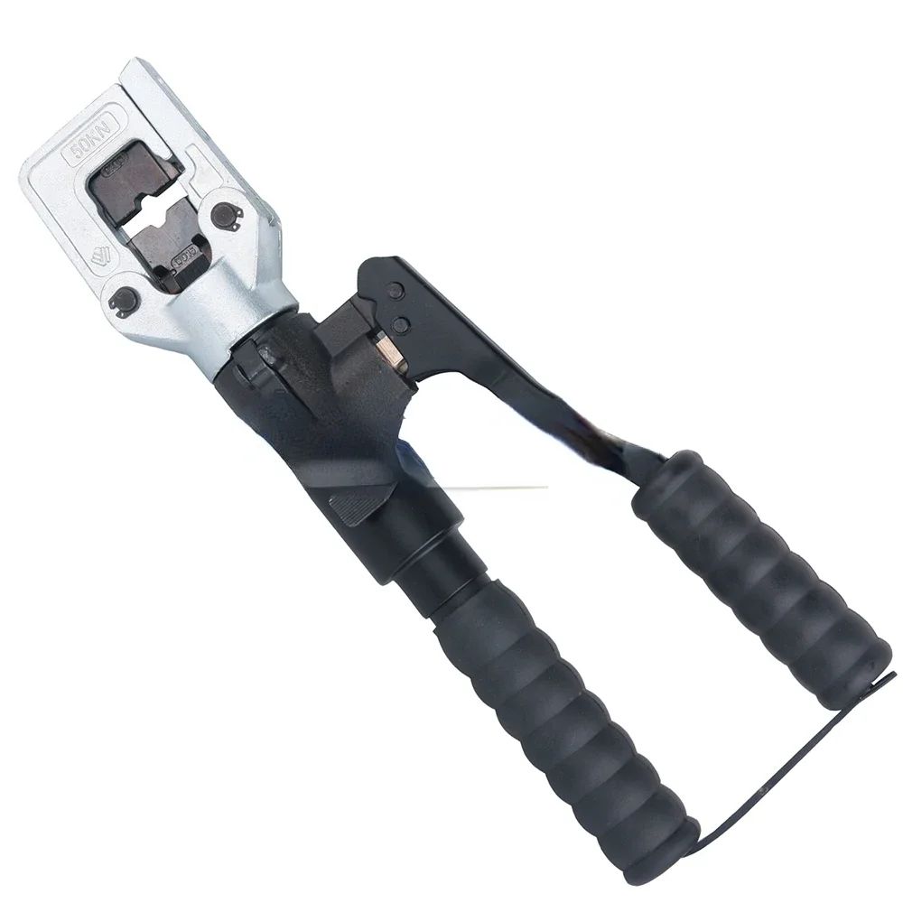 Ht-51 Hydraulic Crimping Pliers Cable Lug Crimper Plier 10-240mm² Compression Tool 60kn Pressure with Internal Safety Valve