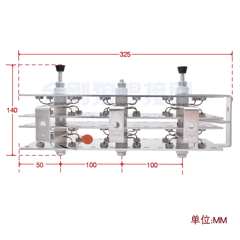 AC380V Three-phase Gas Shielded Welding Rectifier 300A 4-layer Aluminum Sheet